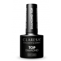 Top do lakierów hybrydowych Claresa Diamond No Wipe 5 ml