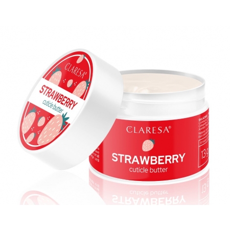 Claresa masełko do skórek Truskawka 14 g