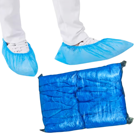 Ochraniacze na buty niebieskie 100 sztuk