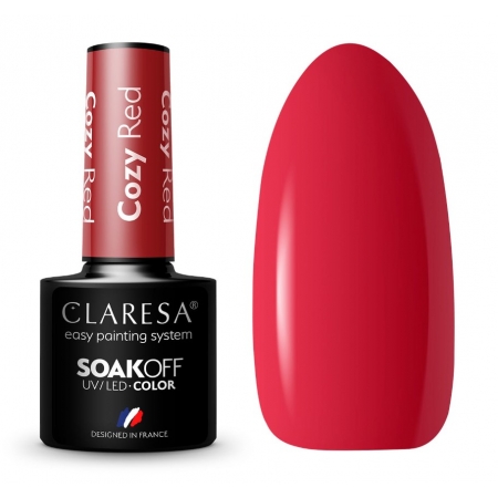 CLARESA LAKIER HYBRYDOWY COZY RED