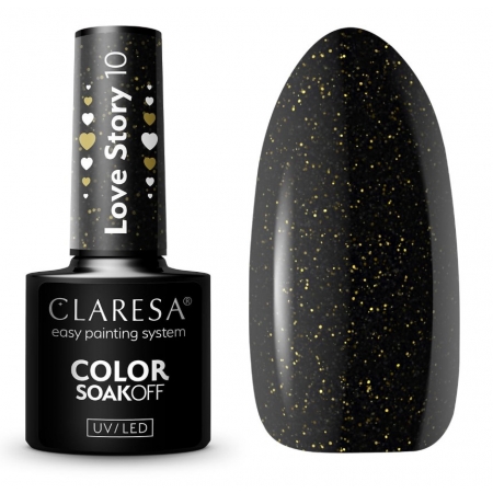 CLARESA Lakier Hybrydowy Kolekcja LOVE STORY