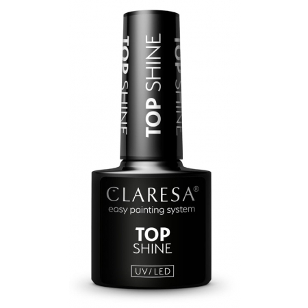 Top do lakierów hybrydowych Claresa Top Shine 5 ml