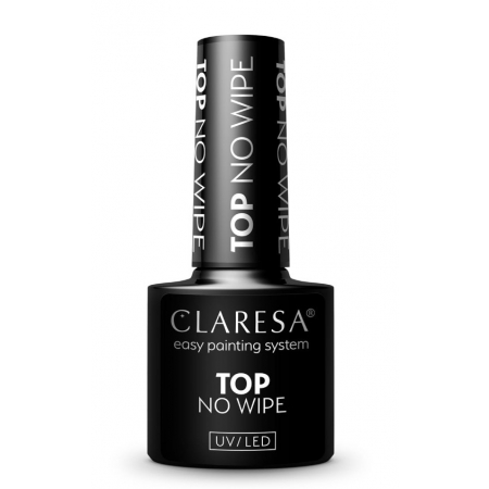 Top do lakierów hybrydowych Claresa No Wipe 5 ml